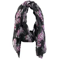 Alice im Wunderland Écharpe Disney de - Cheshire Cat - pour Unisexe - noir/lilas - Taille Standard