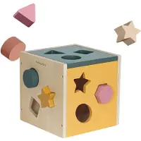 Petite&Mars Jouet tri en bois Gravity Wood of Mars 12m+ Rose Aurora