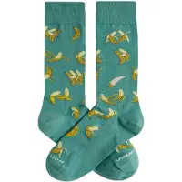 Jimmy Lion Chaussettes Go Bananas Taille M Vert et Jaune