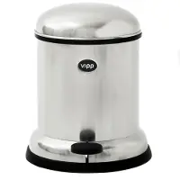 Vipp Poubelle à Pédale Stainless Steel | 4 L | 1 Gal