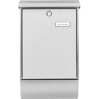 Burg wachter Boîte aux lettres Oslo-Set 37670 Ni Inox Argenté