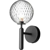 Nuura Miira Applique Murale Rock Grey|Optic Clear