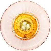 Design By Us New Wave Optic Applique Murale XL Rose/Gold -