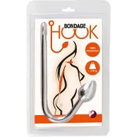 You2Toys - crochet anal aluminium 179g - argent