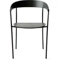 New Works Missing Fauteuil Black Stained Ash