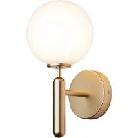 Nuura Miira Applique Murale Brass|Opal White