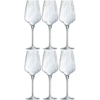 Chef & sommelier Jeu de verres Chef & Sommelier Symétrie Transparent 6 pièces 450 ml