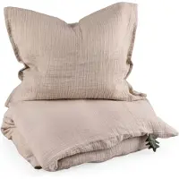 Sebra Literie - Bébé - Mousseline - Brise Marine Beige - - UneTaille - Literie - Bébé
