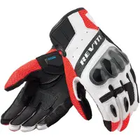 REV'IT! REV’IT! Ritmo Black Neon Red Gloves Taille S