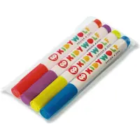 KIDYWOLF Marqueurs fluorescents pour tablette KidyDraw, RMCB, 4 pièces,
