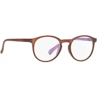 Prego Brun Læsebrille med Anti Bluelight +0.50