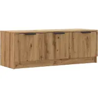 vidaXL Armoire TV Artisan-Chêne 102x35x36,5 cm Bois composite