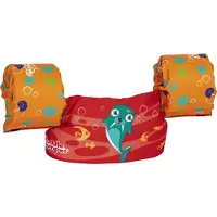 Bestway Puddle Jumper Schwimmhilfe Walross mit Textilbezug, 2-6 Jahre