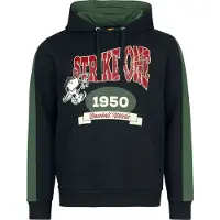 Peanuts Sweat-shirt à capuche de - Strike One - S - XXL - pour Homme - noir - Taille S