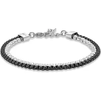 Police Bracelet 'Sequence' noir