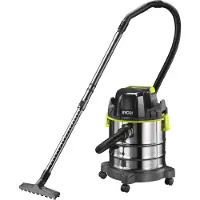 Ryobi R18WDV-0 Aspirateur de déchets solides et liquides 18V ONE+ 18 Lt batterie (boîtier uniquement)