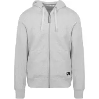 Björn Borg Sweat à Capuche Homme Zippé Gris Clair Chiné
