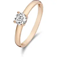 Isabel Bernard Bague or rose / transparent
