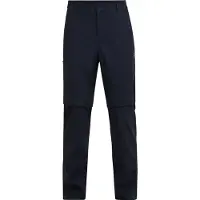Peak Performance - Pantalon de randonnée déperlant - M Iconiq Zip Off Pants Black pour Homme en Softshell - Taille M - Noir