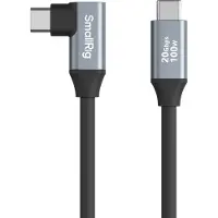 SmallRig 4790 Câble de données USB-C (droit) vers USB-C (coudé) (35 cm)