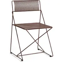 HAY X-Line Chair Iron red powder coated steel base | Iron red powder coated seat|back
