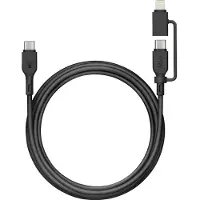 GP Batteries 60W Lade- & Sync Kabel USB-A auf USB-C und Lightning (1.50 m, USB 2.0, 60 W)
