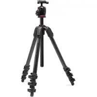 Manfrotto 055xpro As Carbon Fibre Tripod Kit With Ball Head Argenté