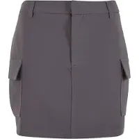 Urban Classics Patched Pocket Short Skirt Gris S Femme