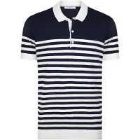 Felix Hardy T-Shirt bleu marine / blanc
