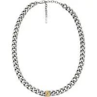 Emporio Armani Kette, (Acier inoxydable, 45 cm)