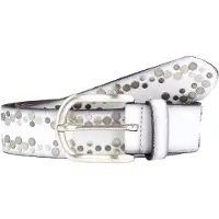 Vanzetti Ceinture gris / argent / blanc cassé