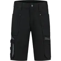 Workman 9063 STRETCH Bermuda Pantalon De Travail P2S - Noir - Taille 50 (34/34)