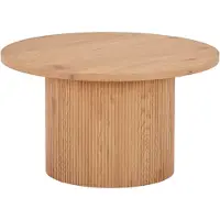 Ebuy24 Boavista table basse Ø80cm naturel.