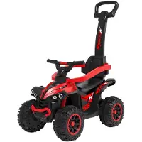 Baby Mix Mega Baby Reflektor mit Führungsstange rot