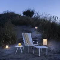 LES JARDINS Lolie Lampe de Table Solaire Amber