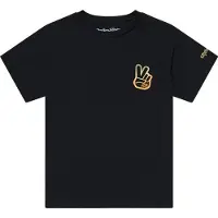 Troy Lee Designs Peace Out Short Sleeve T-shirt Noir M Garçon