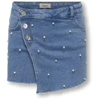 ONLY GIRLS Jupe 'KOGJenny' bleu denim