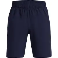 Under Armour Woven Wordmark Shorts Bleu 14-16 Years Garçon