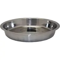 Happy pet Gamelle Pup Shallow en acier inoxydable