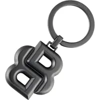 BOSS Porte-clés avec monogramme Double B argenté mat