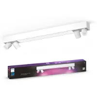 Philips Hue Centris Spot Monté en Surface White and Color - Blanc - Rectangle - 4 spots