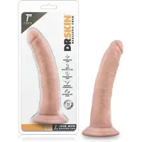 Dr Skin Dr. Skin - gode ventouse réaliste - 17,5 cm - couleur chair