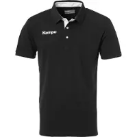 Kempa Prime Short Sleeve Polo Noir S Homme