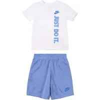 Nike Nsw Gfx Ft Short Sleeve Set Bleu 4-5 Years