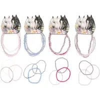 Depesche Miss Melody 3er Armbandset, (10.50 cm, Plastique)