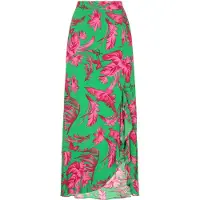 Ebeeza Jupe 'Back To School' vert / rose clair / rose foncé