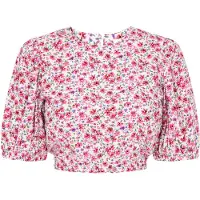 Swirly Chemisier 'Spring Summer' bleu / vert / rose clair / blanc