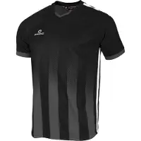 Stanno Maillot Vivid à manches courtes pour enfants - Noir / Anthracite