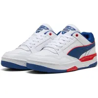 Puma Unisexe, Baskets, Rebound Retro, Bleu, Blanc, Rouge, (46)