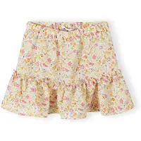 MINOTI Jupe jaune / orange / rose clair / blanc